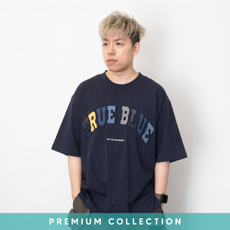 (TP1097) Oversize Stripe Tee