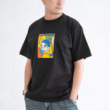 (ZT1992) Oops My Neck Hurts 圖案 Tee