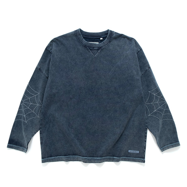 (TP1763) Spider Web Indigo Tee