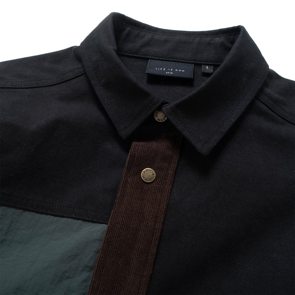 (ST499) Color Block Shirt