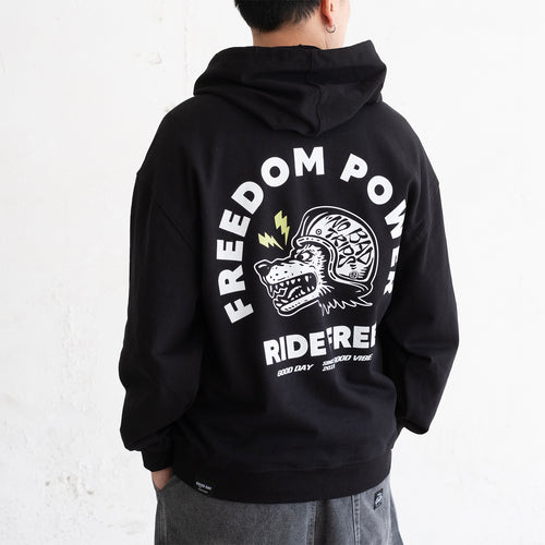 (ZW550) Freedom Power Graphic Hoodie