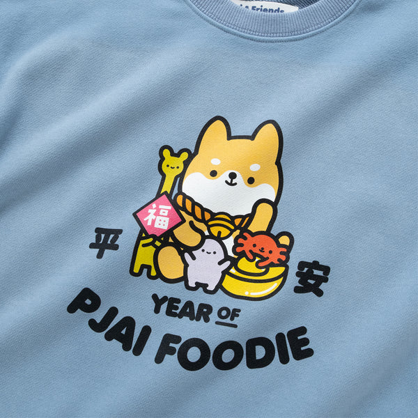 (ZW555) Kids Ping An PJai Graphic Sweater