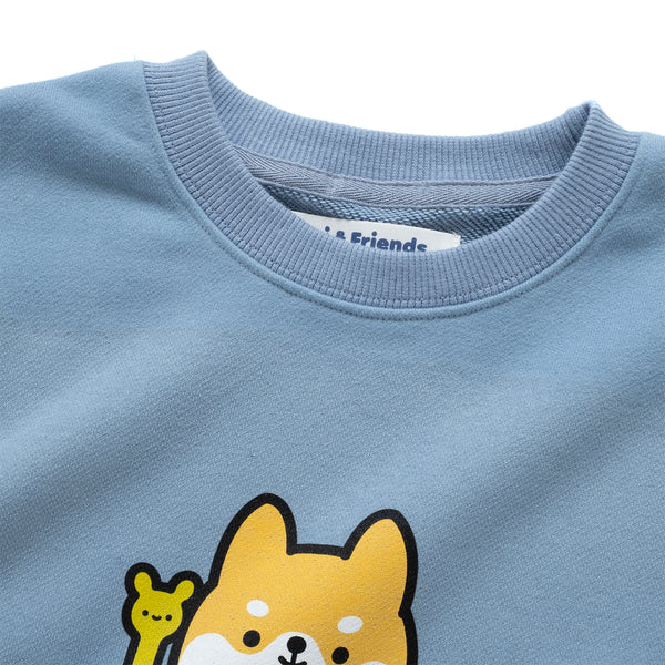 (ZW555) Kids Ping An PJai Graphic Sweater