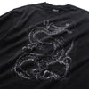 (EX678) Grey Dragon Long Sleeve Washed Tee
