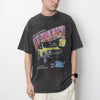 (ZT1307) On The Road Jeep Graphic Tee