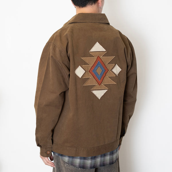 (ST495) Tribal Shirt Jacket