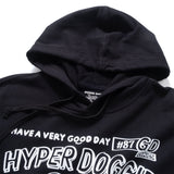 (ZW557) Skating Dog Graphic Hoodie