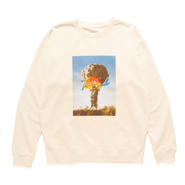 (YW563) The End相片印花衛衣