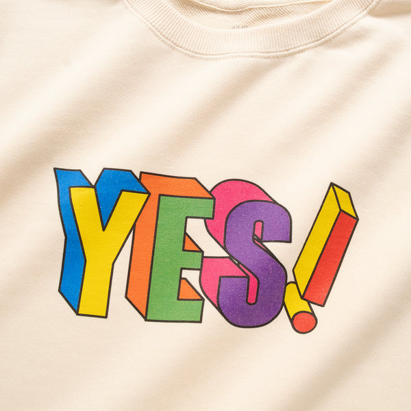 (YW562) Yes圖案衛衣