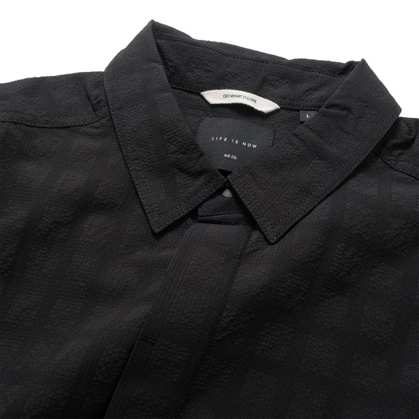 (ST444) 2 Ways Cool Touch Seersucker Shirt