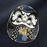 (ZW565) 好運達摩圖案繡花衛衣