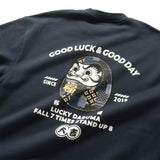 (ZW565) 好運達摩圖案繡花衛衣