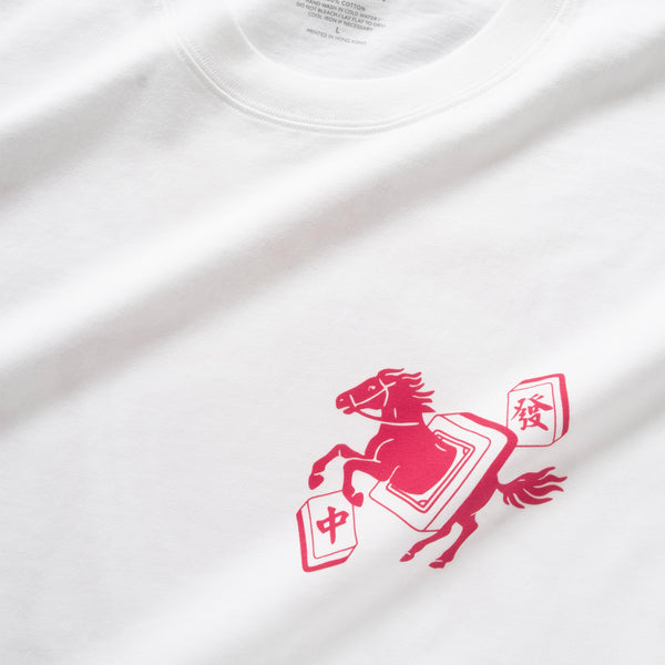(ZT1843) Running Horses 圖案長袖 Tee