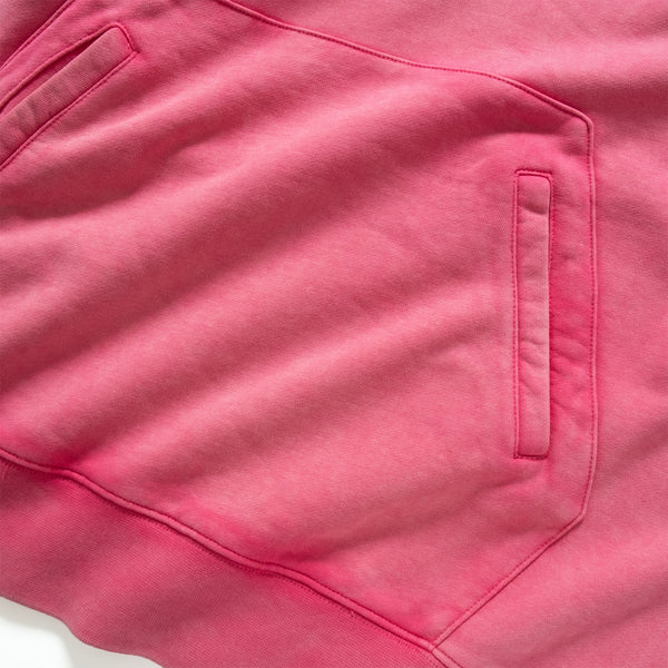 (SW475) Embroidery Wash Hoodie