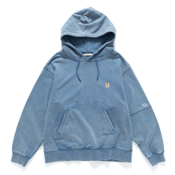 (SW475) Embroidery Wash Hoodie
