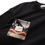 (ZW431) Tribal Pocket Sweater