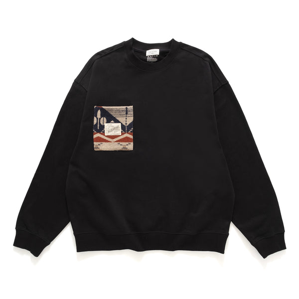(ZW431) Tribal Pocket Sweater