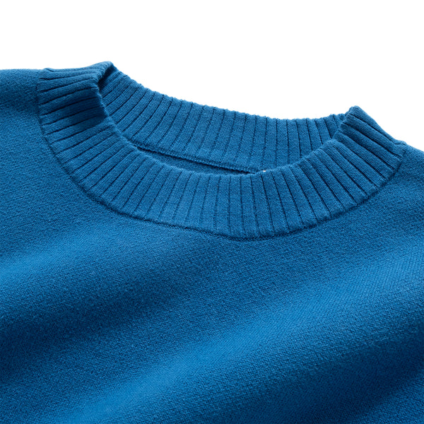 (KN062) Knitted Panel Pullover