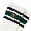 (ZA111) Running Horses Embroidery Socks