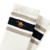 (ZA111) Running Horses Embroidery Socks