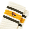(ZA111) Running Horses Embroidery Socks