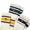 (ZA111) Running Horses Embroidery Socks