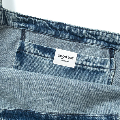 (EX681) Keep Going Washed Tote Bag