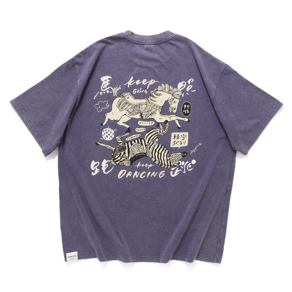 (EX679) Keep Going Graphic Tee