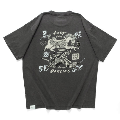 (EX679) Keep Going Graphic Tee