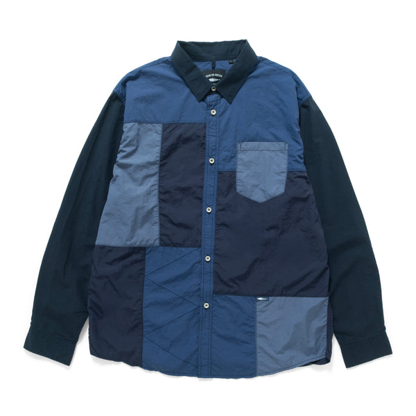 (ST505) Tech Patchwork Shirt