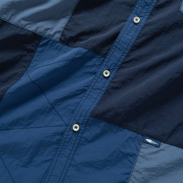 (ST505) Tech Patchwork Shirt