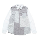 (ST505) Tech Patchwork Shirt