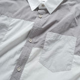 (ST505) Tech Patchwork Shirt