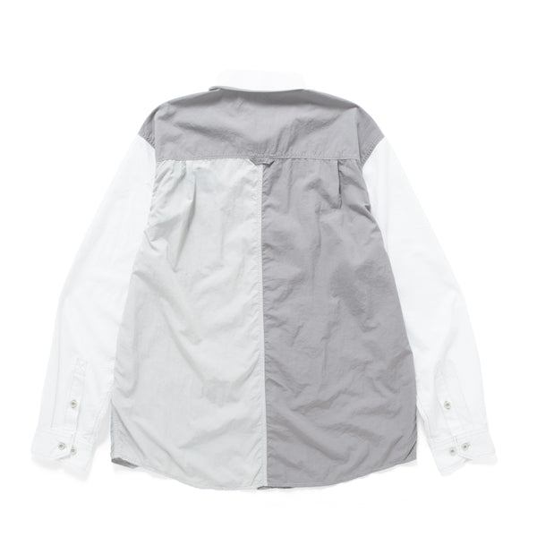 (ST505) Tech Patchwork Shirt
