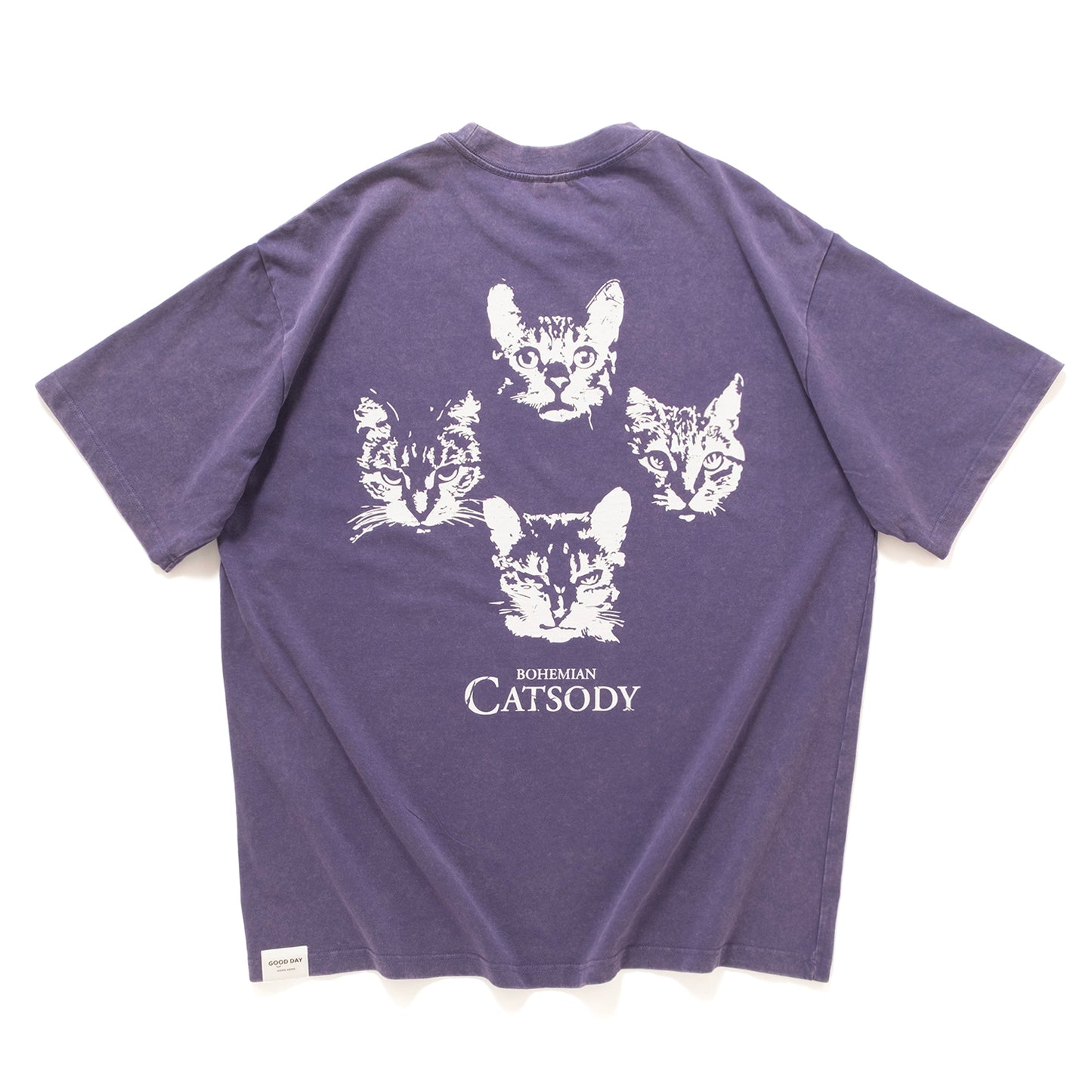 (ZT1850) Bohemian Catsody 圖案 Tee