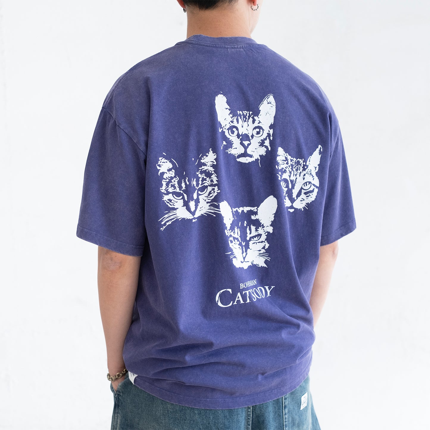 (ZT1850) Bohemian Catsody 圖案 Tee