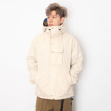 (JK365) 2 Face Crazy Patch Mountain Parka