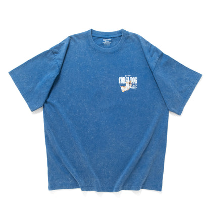 (ZT1855) Swimming Corgi 圖案 Tee