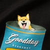 (ZT1565) Canned Soup Embroidery Tee