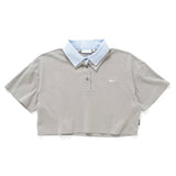 (TP1807) Cropped Polo