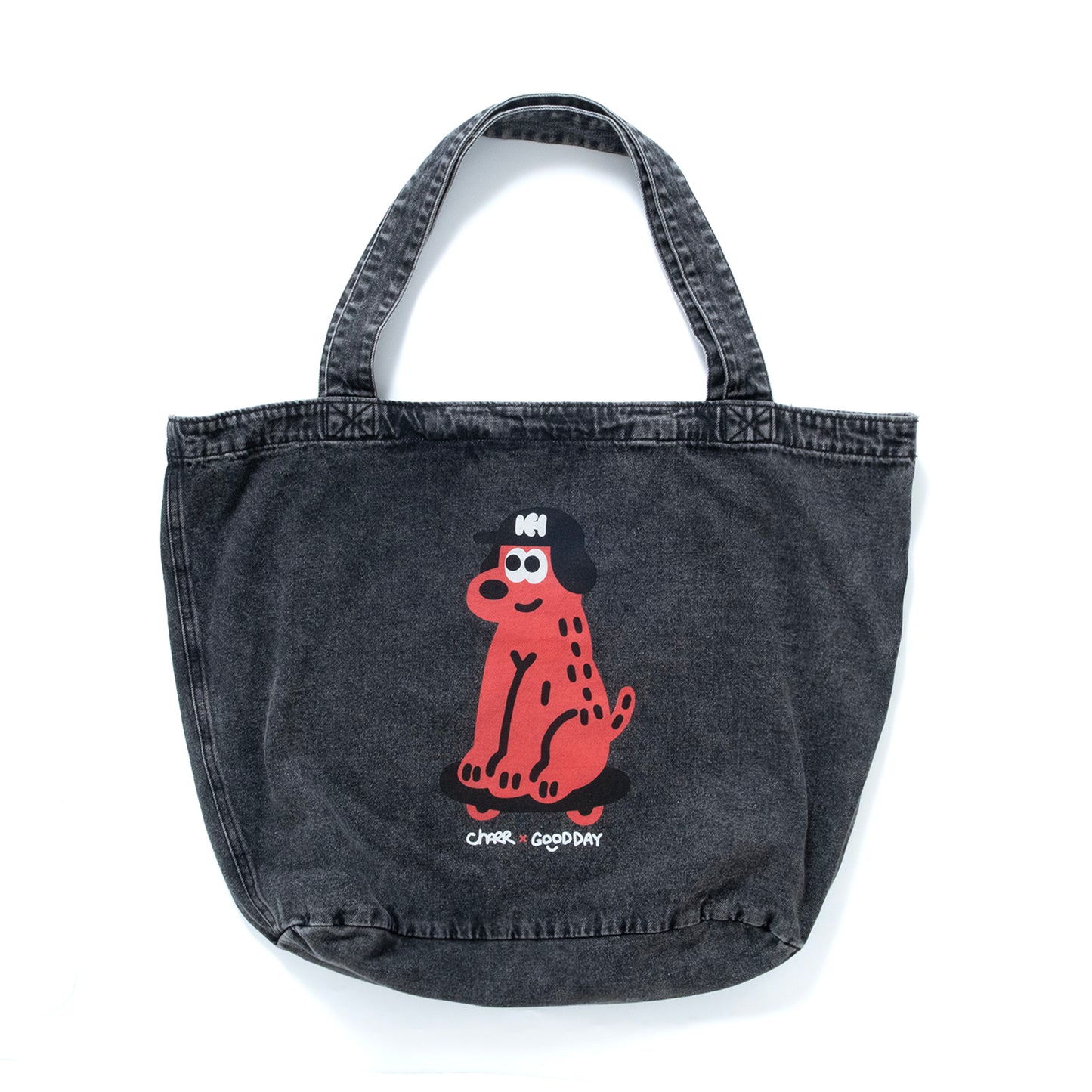 (EX688) Skater One Chu Washed Tote Bag