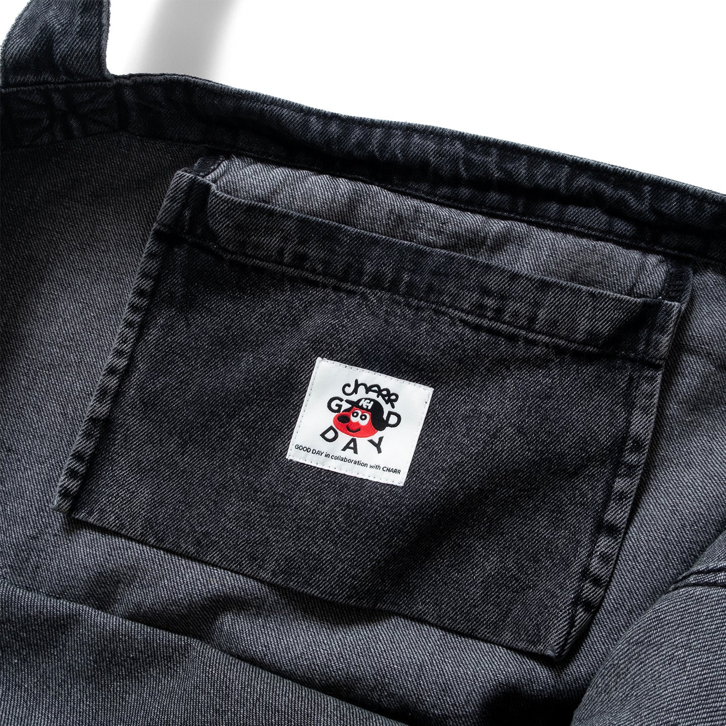 (EX688) Skater One Chu Washed Tote Bag