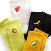 (ZA089) Fruit Graphic Embroidery Socks