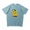 (EX684) Skater Dog Graphic Tee