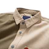 (YS351) Tribal Pocket Switch Color Shirt
