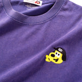 (EX683) Embroidery Washed Tee