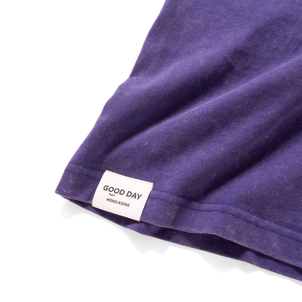 (EX683) Embroidery Washed Tee