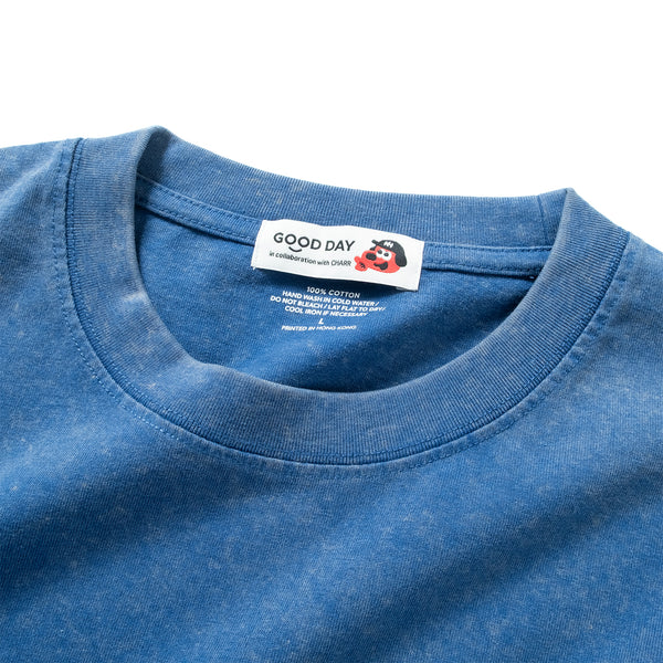 (EX683) Embroidery Washed Tee