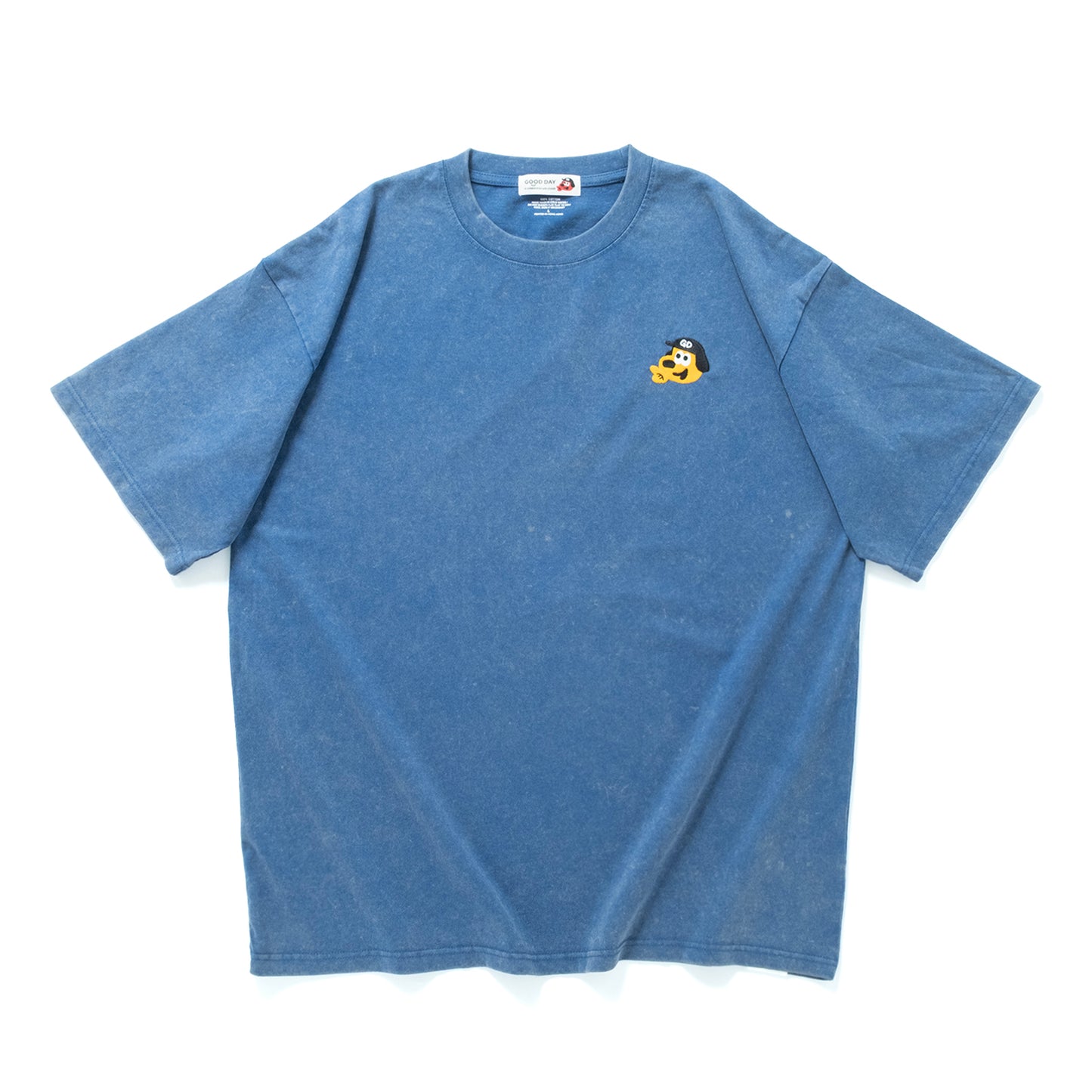 (EX683) Embroidery Washed Tee