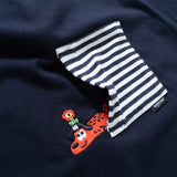 (EX685) Embroidery Pocket Tee